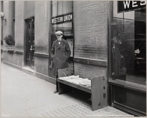 Il venditore di giornali cieco, Frederick Rode e l