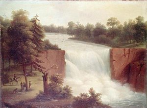 Vista delle cascate del Genesee