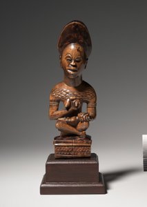 Figura di madre e bambino, metà-fine 1800 da Congolese School
