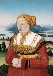 Ritratto di Katherina Knoblauch (1513-1542) da Conrad Faber von Kreuznach