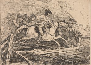 Carica di cavalleria da Conrad Gessner