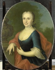 Cornelia van Schuylenburgh (1703-84), moglie di Diederik van Bleyswijk da Conrad Kuster