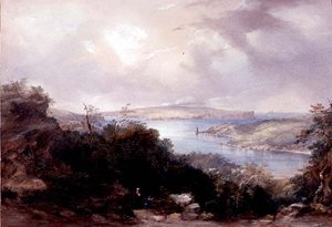 Porto di Sydney verso North Head da Conrad Martens