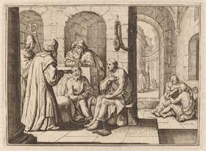 Consolazione dei prigionieri da Conrad Meyer