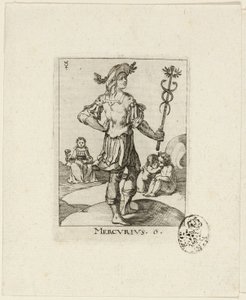 Mercurius, sesta lastra da Der VII Planeten da Conrad Meyer