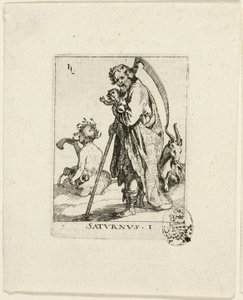 Saturnus, tavola uno da Der VII Planeten