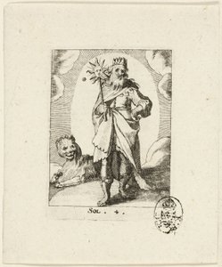 Sol, quarta lastra da Der VII Planeten