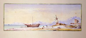 Spiaggia di Bordighera da Consalvo Carelli