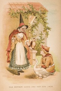 Vecchia Madre Oca e suo figlio Jack, copertina di 