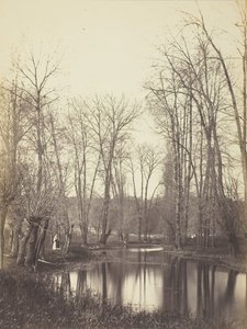 Stagno e moglie del contadino, c. 1865 da Constant Alexandre Famin