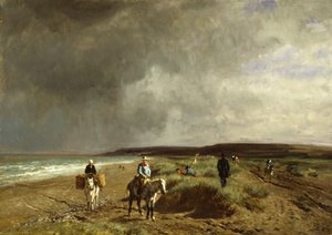 Costa vicino a Villers, c.1859 da Constant Emile Troyon