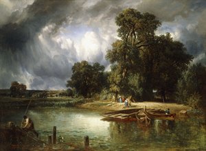 La traversata del traghetto, 1849