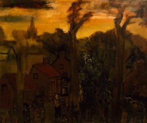 Jabbeke nel 1940, di Constant Permeke (1886-1952)