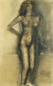 Nudo in piedi, c.1945