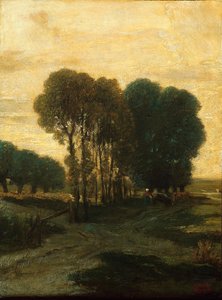 Un gruppo di alberi, c. 1860