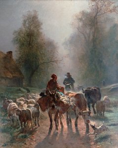 Verso il mercato, 1859