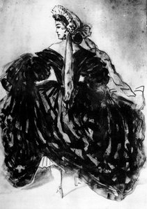 Studio di una donna