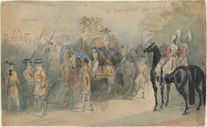 Carrozza di Stato della Duchessa di Kent da Constantin Guys