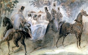 Il cavallo elegante e i cavalieri, c1822-1892