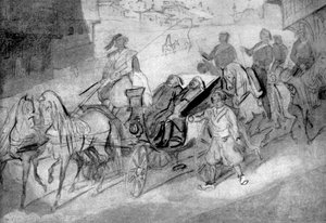 Funzionari turchi, 1930 da Constantin Guys