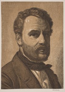 Ritratto di Wilhelm Marstrand da Constantin Hansen