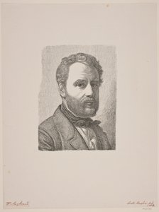 Ritratto di Wilhelm Marstrand da Constantin Hansen