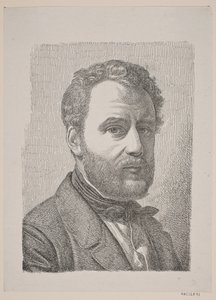 Ritratto di Wilhelm Marstrand da Constantin Hansen