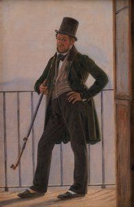 Il pittore Albert Küchler