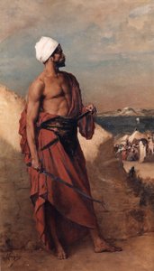 Sentinella araba da Constantin Meunier