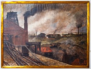 Italian: il paese nero, borinage Black Country – Borinage da Constantin Meunier