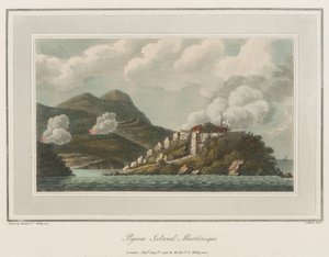 Isola dei Piccioni in Martinica da Cooper (after) Willyams