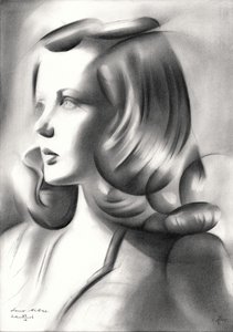 Profilo della donna classica