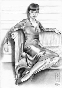 Donna elegante in posa da Corné Akkers