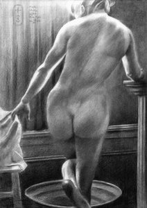 Studio di nudo, secondo Breitner - 23-12-25 da Corné Akkers