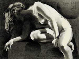 Nudo pensieroso nell