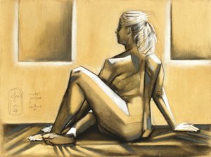 Studio di figura seduta da Corné Akkers