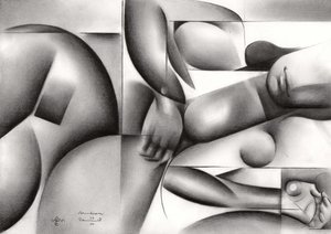 Figura geometrica sensuale da Corné Akkers
