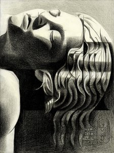 Ritratto di una donna serena da Corné Akkers