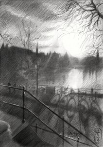 Schizzo del canale di Sunlit City
