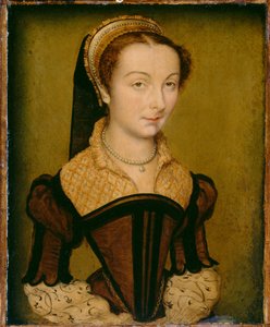 Ritratto di Louise de Halluin, dame di Cipierre da Corneille de Lyon