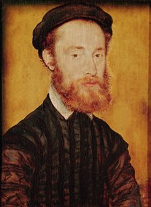 Ritratto di un uomo con capelli biondi