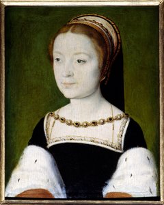 Ritratto di Maddalena di Francia, regina di Scozia, prima moglie di Giacomo V
