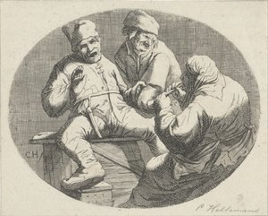 Allegra compagnia di contadini da Cornelis A. Hellemans
