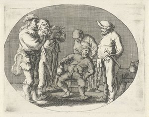 Compagnia di contadini che cantano