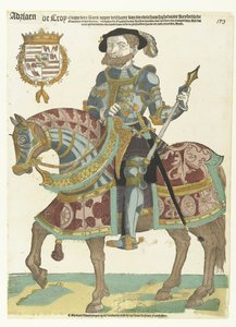 Ritratto di Adriaen de Croy a cavallo