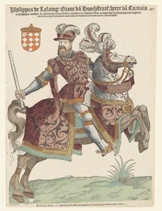 Ritratto di Filippo di Lalaing a cavallo