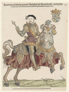 Ritratto di Enrico II di Francia a cavallo