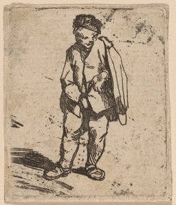 Uomo con mantello corto da Cornelis Pietersz Bega