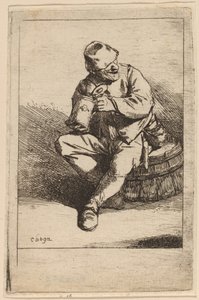 Il Bevitore da Cornelis Pietersz Bega
