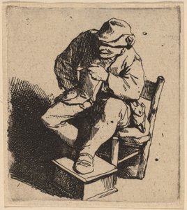 Il fumatore da Cornelis Pietersz Bega